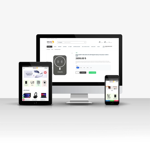 Ürün Satış V3 (GELİŞMİŞ E-TİCARET MODÜLLÜ Tüm Sektörlere Uygundur - Yeni Dil Sistemli)